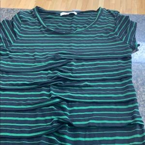 green black Darcy weave Jersey at shirt dress M